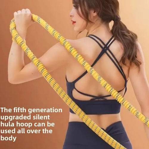 1pc Soft spring hula hoop for weight loss slimming waist and belly adult fitness home use abdominal compression fat burning