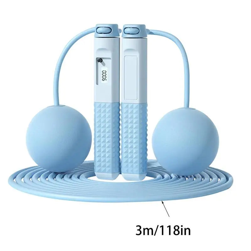 Jump Ropes For Fitness Smart Counter Tracking Skipping Rope Gym Jump Equipment For Fitness Workout Exercise Home Gym Indoor