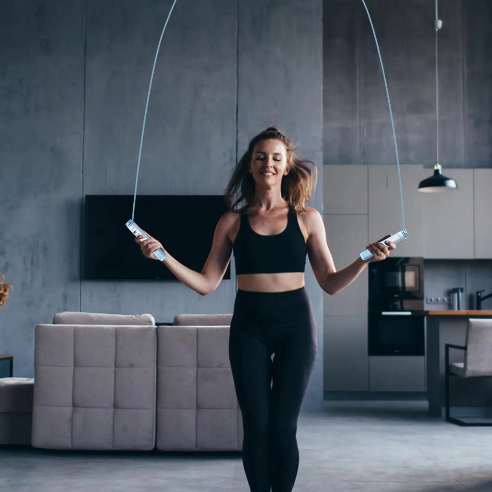 Jump Ropes For Fitness Smart Counter Tracking Skipping Rope Gym Jump Equipment For Fitness Workout Exercise Home Gym Indoor