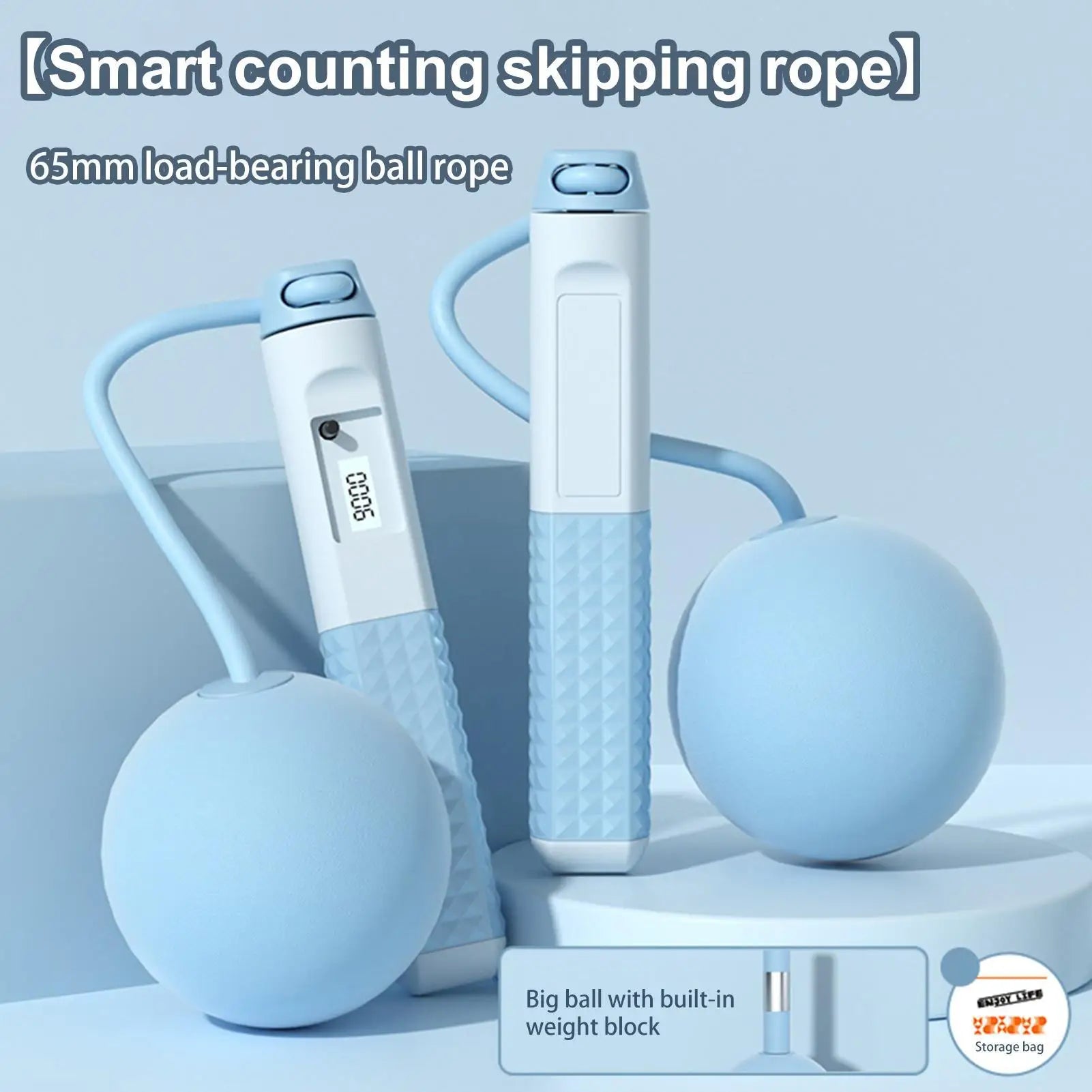 Jump Ropes For Fitness Smart Counter Tracking Skipping Rope Gym Jump Equipment For Fitness Workout Exercise Home Gym Indoor